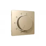 Лицевая панель (Шампань) для терморегулятора теплого пола Ambrella Volt ALFA AP6057 от ImperiumLoft