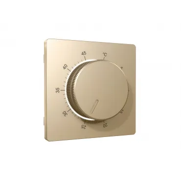 Лицевая панель (Шампань) для терморегулятора теплого пола Ambrella Volt ALFA AP6057