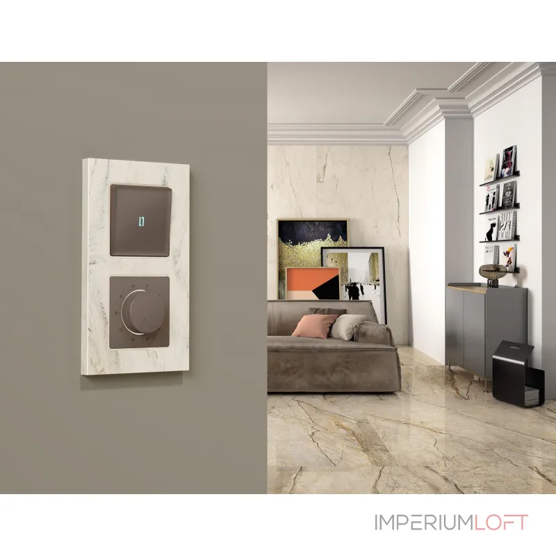 Лицевая панель для терморегулятора теплого пола Ambrella Volt ALFA AP6357