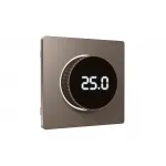 Лицевая панель (Темная бронза матовый) для терморегулятора теплого пола с цифровым дисплеем Ambrella Volt ALFA AP6358 от ImperiumLoft