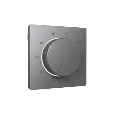 Лицевая панель (Антрацит серый) для терморегулятора теплого пола Ambrella Volt ALFA AP6557