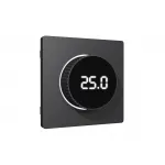 Лицевая панель (Графит мягкое касание) для терморегулятора теплого пола с цифровым дисплеем Ambrella Volt ALFA AP9058 от ImperiumLoft