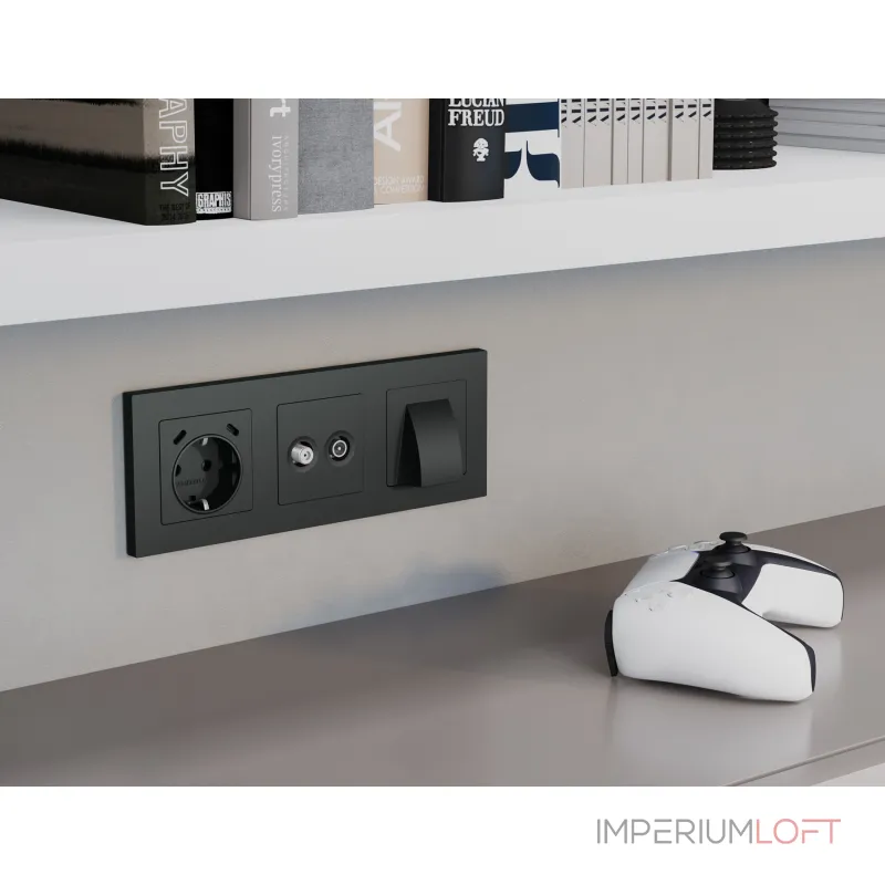 Лицевая панель для электрической розетки с заземлением со шторками 2USB C+C Ambrella Volt ALFA AP9105 Лицевая панель для электрической розетки с заземлением со шторками 2USB C+C Ambrella Volt ALFA AP9105