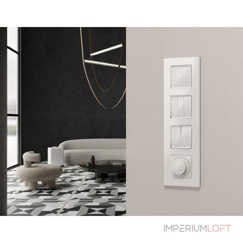 Комплект механизма 2-клавишного перекрестного выключателя 10A-250V Ambrella Volt MA MA103030 Комплект механизма 2-клавишного перекрестного выключателя 10A-250V Ambrella Volt MA MA103030