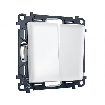 Комплект механизма 2-клавишного перекрестного выключателя 10A-250V Ambrella Volt MA MA123030