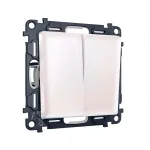 Комплект механизма 2-клавишного перекрестного выключателя 10A-250V Ambrella Volt MA MA203030