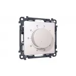 Комплект механизма терморегулятора с датчиком для теплого пола с подсветкой 16A-250V Ambrella Volt MA MA205710