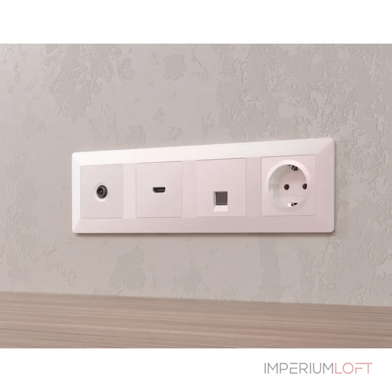 Комплект механизма компьютерной розетки Ambrella Volt MA MA212005 от ImperiumLoft Комплект механизма компьютерной розетки Ambrella Volt MA MA212005 от ImperiumLoft