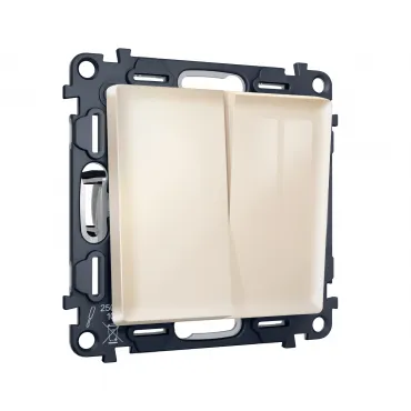 Комплект механизма 2-клавишного перекрестного выключателя 10A-250V Ambrella Volt MA MA303030 Комплект механизма 2-клавишного перекрестного выключателя 10A-250V Ambrella Volt MA MA303030