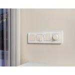 Комплект механизма 2-клавишного перекрестного выключателя 10A-250V Ambrella Volt MA MA303030 от ImperiumLoft