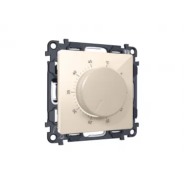 Комплект механизма терморегулятора с датчиком для теплого пола с подсветкой 16A-250V Ambrella Volt MA MA305710