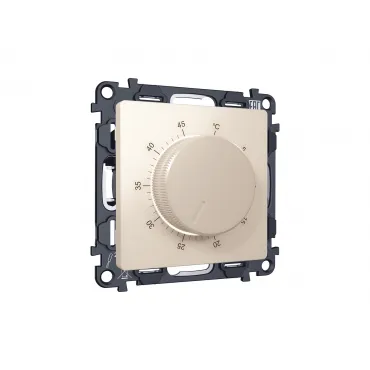 Комплект механизма терморегулятора с датчиком для теплого пола с подсветкой 16A-250V Ambrella Volt MA MA325710