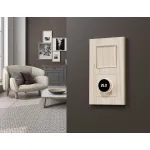 Комплект механизма терморегулятора с цифровым дисплеем с подсветкой и датчиком для теплого пола 16A-250V Ambrella Volt MA MA325810 от ImperiumLoft