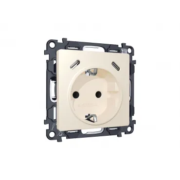 Комплект механизма электрической розетки 2USB С+C 20W (быстрая зарядка) с/з на винтовых зажимах 16A-250V Ambrella Volt MA MA330510