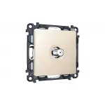 Комплект механизма TV розетки SAT 5-2400MHz 3.5dB Ambrella Volt MA MA333050 от ImperiumLoft