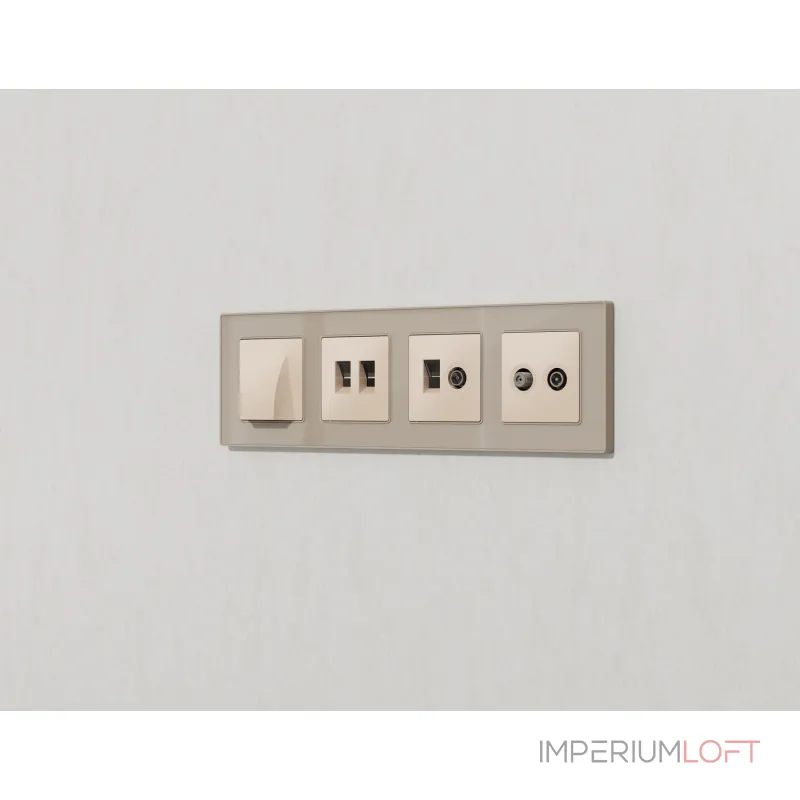 Комплект вывода кабеля с фиксатором Ambrella Volt MA MA335810 от ImperiumLoft