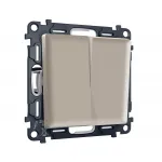 Комплект механизма 2-клавишного перекрестного выключателя 10A-250V Ambrella Volt MA MA363030