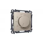 Комплект механизма терморегулятора с датчиком для теплого пола с подсветкой 16A-250V Ambrella Volt MA MA365710