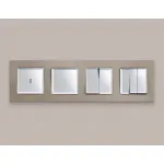 Комплект механизма 2-клавишного перекрестного выключателя 10A-250V Ambrella Volt MA MA403030 от ImperiumLoft