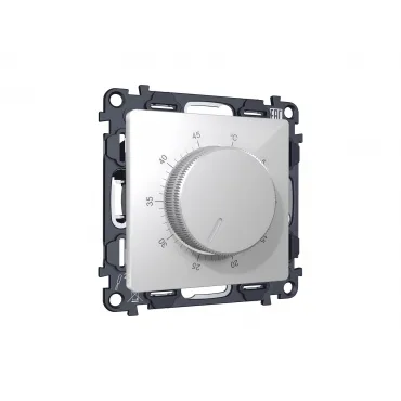 Комплект механизма терморегулятора с датчиком для теплого пола с подсветкой 16A-250V Ambrella Volt MA MA405710