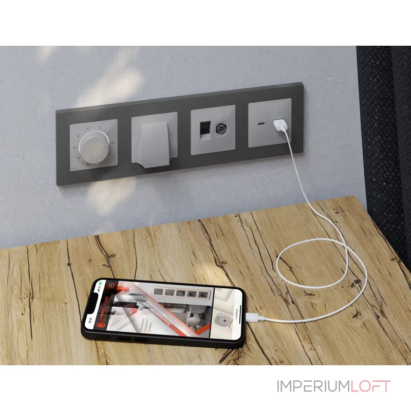 Комплект вывода кабеля с фиксатором Ambrella Volt MA MA415810