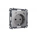 Комплект механизма электрической розетки 2USB С+C 20W (быстрая зарядка) с/з на винтовых зажимах 16A-250V Ambrella Volt MA MA510510