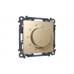 Комплект механизма терморегулятора с датчиком для теплого пола с подсветкой 16A-250V Ambrella Volt MA MA605710 от ImperiumLoft