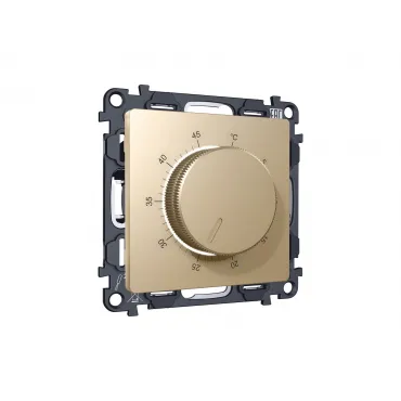 Комплект механизма терморегулятора с датчиком для теплого пола с подсветкой 16A-250V Ambrella Volt MA MA605710