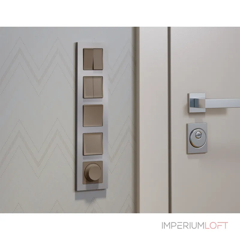 Комплект механизма 2-клавишного перекрестного выключателя 10A-250V Ambrella Volt MA MA633030