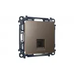 Комплект механизма компьютерной розетки Ambrella Volt MA MA642005 от ImperiumLoft