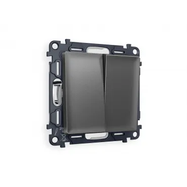 Комплект механизма 2-клавишного перекрестного выключателя 10A-250V Ambrella Volt MA MA653030