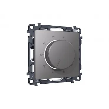 Комплект механизма терморегулятора с датчиком для теплого пола с подсветкой 16A-250V Ambrella Volt MA MA655710