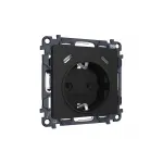 Комплект механизма электрической розетки 2USB С+C 20W (быстрая зарядка) с/з на винтовых зажимах 16A-250V Ambrella Volt MA MA810510