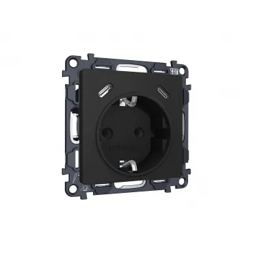 Комплект механизма электрической розетки 2USB С+C 20W (быстрая зарядка) с/з на винтовых зажимах 16A-250V Ambrella Volt MA MA810510