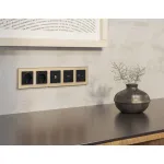 Комплект механизма TV розетки оконечной экранированной 5-1000MHz 3dB Ambrella Volt MA MA813005