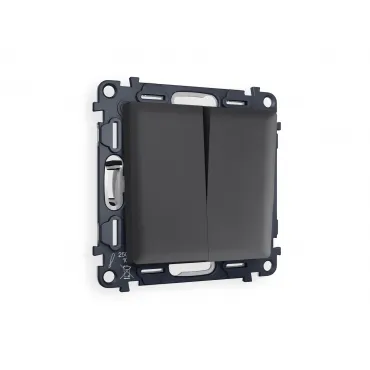 Комплект механизма 2-клавишного перекрестного выключателя 10A-250V Ambrella Volt MA MA903030