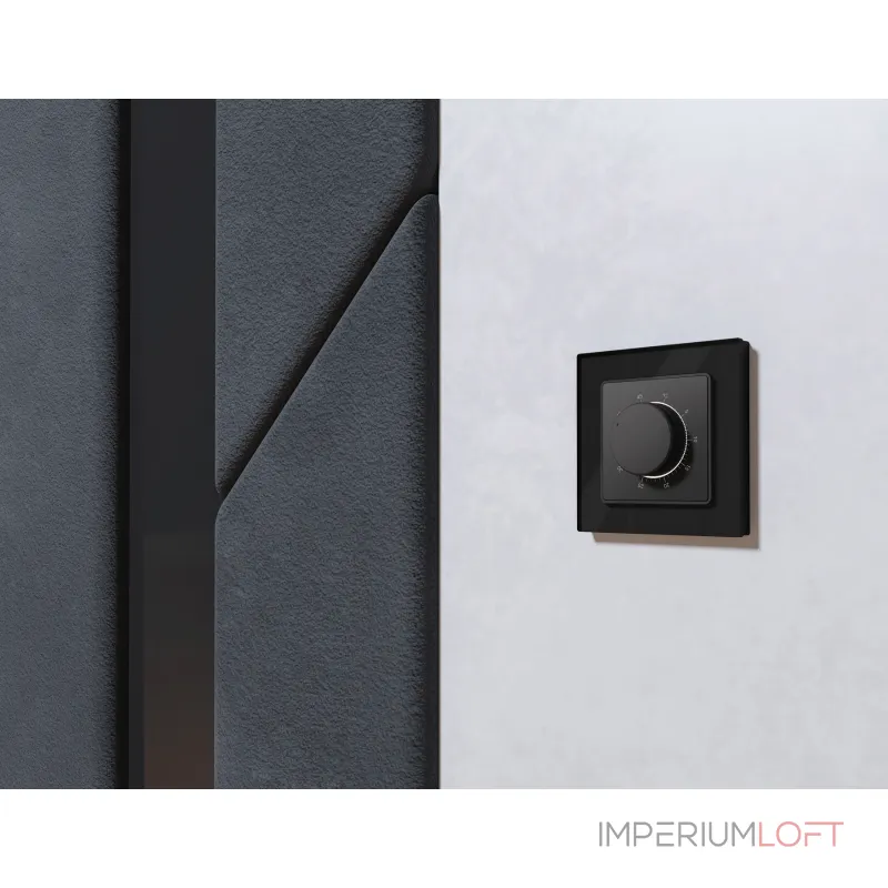 Комплект механизма терморегулятора с датчиком для теплого пола с подсветкой 16A-250V Ambrella Volt MA MA905710 от ImperiumLoft