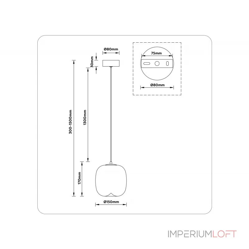 Подвесной светильник Ambrella HIGH LIGHT LH11092