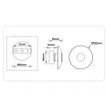 Светильник настенный Ambrella HIGH LIGHT LH31037 от ImperiumLoft