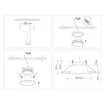 Светильник встраиваемый Ambrella TECHNO SPOT TN51813 от ImperiumLoft