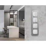 Комплект механизма 2-клавишного перекрестного выключателя 10A-250V Ambrella Volt QUANT OMEGA MO123030 от ImperiumLoft