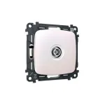 Комплект механизма TV розетки оконечной экранированной 5-1000MHz 3dB Ambrella Volt QUANT OMEGA MO213005 от ImperiumLoft