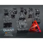 Комплект механизма TV розетки оконечной экранированной 5-1000MHz 3dB Ambrella Volt QUANT OMEGA MO213005 от ImperiumLoft