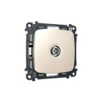 Комплект механизма TV розетки оконечной экранированной 5-1000MHz 3dB Ambrella Volt MO MO313005