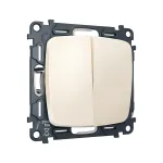 Комплект механизма 2-клавишного перекрестного выключателя 10A-250V Ambrella Volt MO MO323030