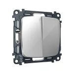 Комплект механизма 2-клавишного перекрестного выключателя 10A-250V Ambrella Volt MO MO403030