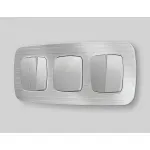 Комплект механизма 2-клавишного перекрестного выключателя 10A-250V Ambrella Volt MO MO403030