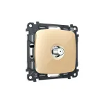 Комплект механизма TV розетки SAT 5-2400MHz 3.5dB Ambrella Volt MO MO613050