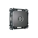 Комплект механизма TV розетки оконечной экранированной 5-1000MHz 3dB Ambrella Volt QUANT OMEGA MO663005 от ImperiumLoft