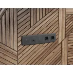 Комплект механизма компьютерной розетки RJ-45 (8P8C) CAT6A экранированной с автоматической защитной шторкой Ambrella Volt MO MO912005